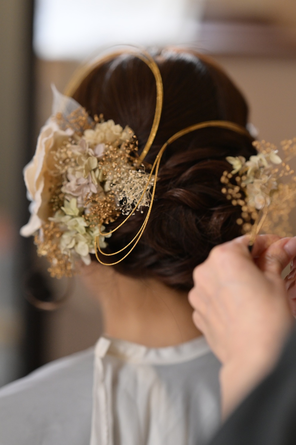 振袖ヘアセット実例写真
